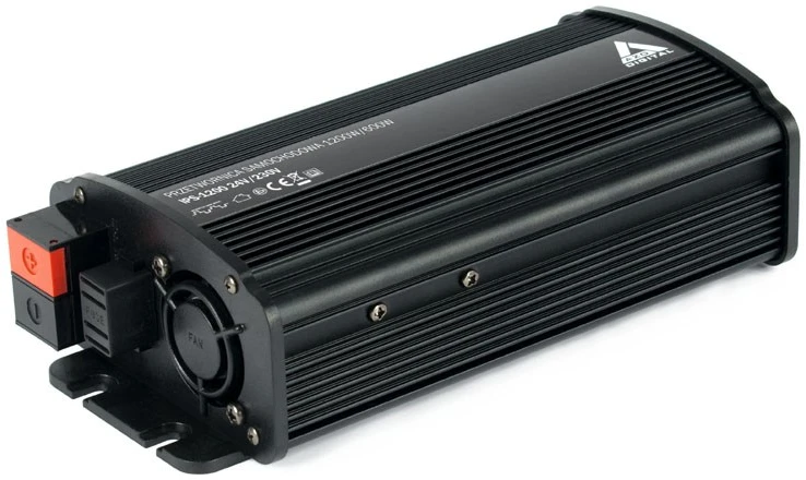 AZO skaitmeninis 24 VDC / 230 VAC automobilinis inverteris IPS-1200U 1200W