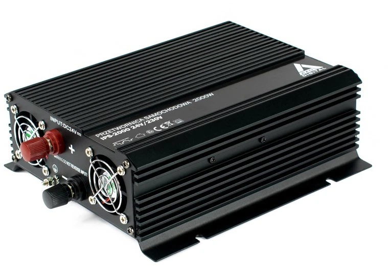 AZO Digital 24VDC / 230VAC IPS-2000 2000W keitiklis - automobilis