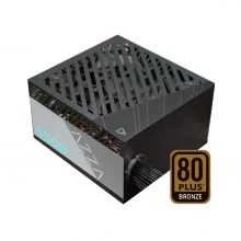 AZZA maitinimo blokas 650W ATX 3.1, 80+ bronzos sertifikuotas, tylus 120 mm ventiliatorius, 1x 20+4 kontaktų, 1 x 4+4 kontaktų 12V, 1 x PCI-E 5.1 12+4, x 6+2 kontaktų PCI-E, 2 x 4 kontaktų Molex, 6 x SATA, PSAZ-650B (PCI-e 5.1)