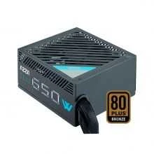 Linkworld AZZA PSU 650W ATX 80+ bronzos sertifikatas, tylus 120 mm ventiliatorius, 1 x 20+4 kontaktų, 1 x 4+4 kontaktų 12V, 1 x 4 kontaktų diskelis, 2 x 4 kontaktų Molex, 5 x Sata, 2 x 6+2 kontaktų PCI-6, WPS