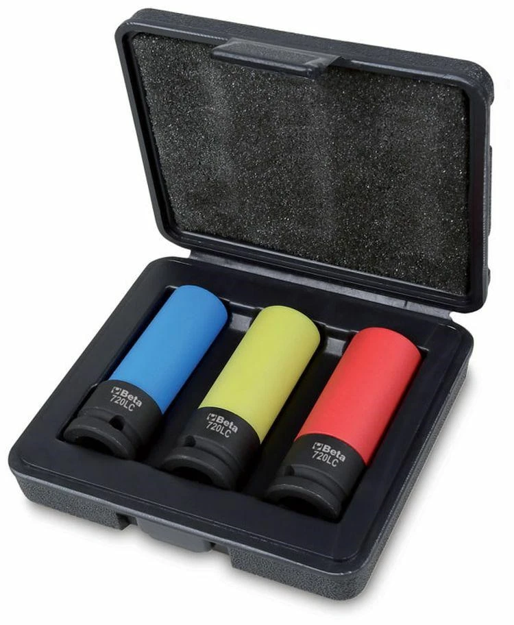 BAA Beta 720LC/C3 Įspaudžiamų movų rinkinys Juoda, Mėlyna, Raudona, Geltona