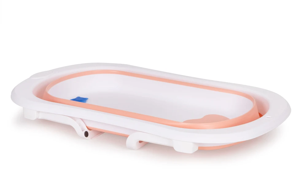 Ecotoys Kūdikių vonelė Sulankstoma turistinė vonia su nutekėjimu
