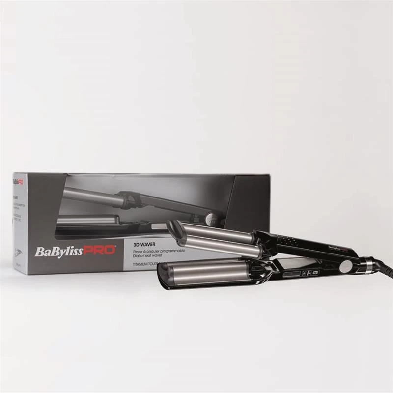 3D garbanų formavimo žnyplės BaByliss PRO BAB2369TTE su jonų technologija