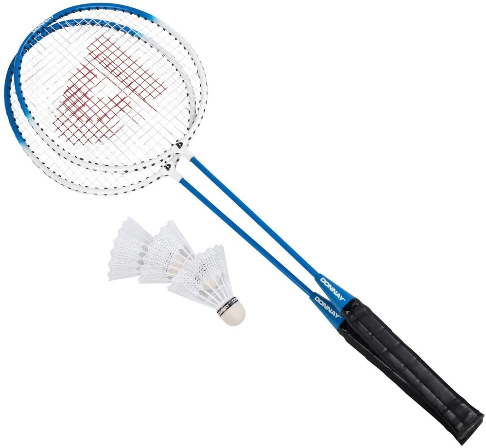BADMINTONO RINKINYS DĖKLE MĖLYNAS 6-VIENAME DONNAY 1051253