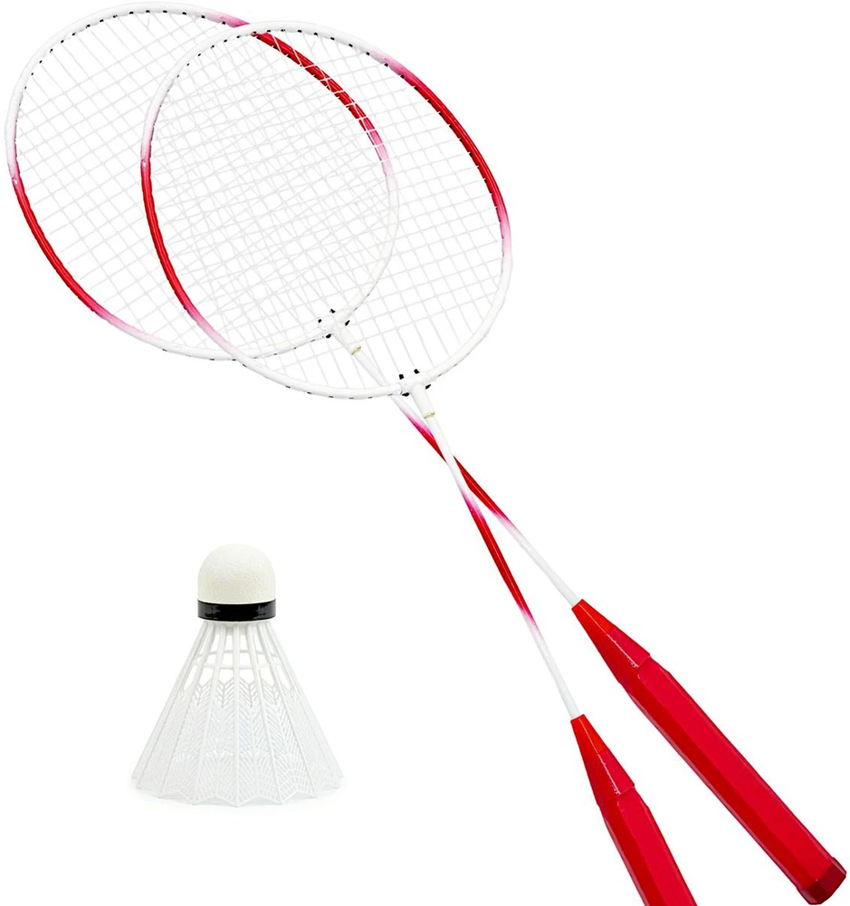 BADMINTONO RINKINYS RAUDONAS EDDY TOYS 1083247