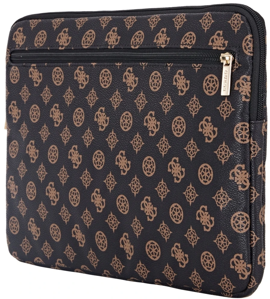 Bag Guess Sleeve 14″ Peony Pocket Triangle juodos spalvos