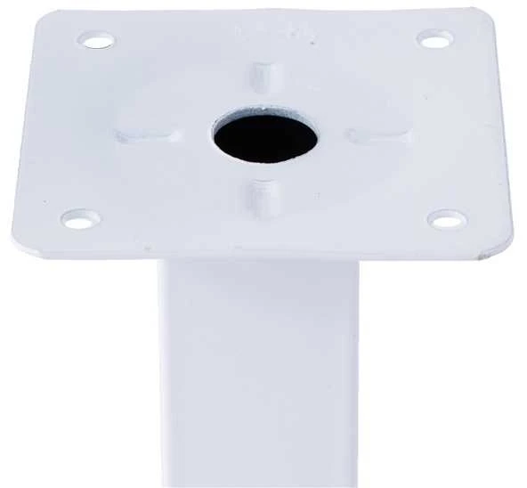 Baldų kojelė HAUSHALT FT-517, balta, 25×25×100 mm