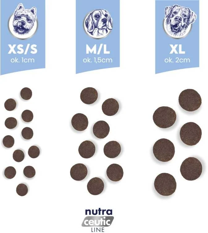 BALTICA Nutraceutic Hypoallergenic Light S žuvis with ryžiai – sausas Maistas šunims – 1kg