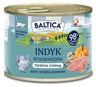 BALTICA Smaki regionów kalakutiena – šlapias kačių maistas – 185g