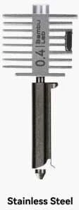 Bambu Lab A1 0.4mm hotendas su aušinimo briaunomis