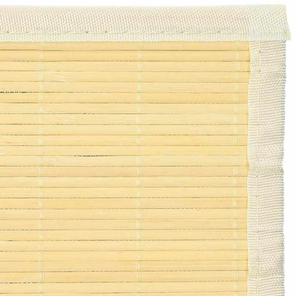 Bambukinis kilimas, 100x160 cm, natūralios spalvos