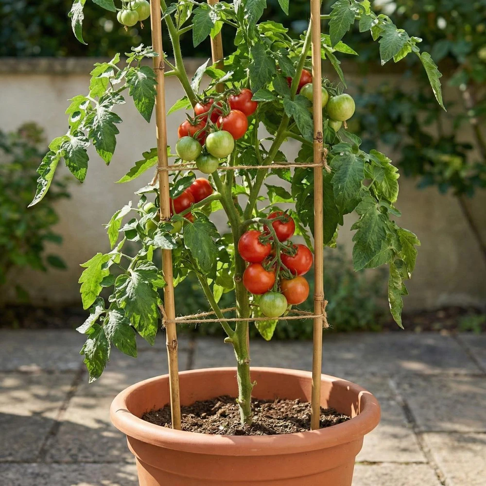 ProGarden bambuko lazdos augalams 60 cm, 10 vnt