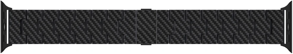 Band PITAKA Carbon Fiber Retro for Watch 1/2/3/4/5/6/7/8/9/10/SE/Ultra/Ultra2 juoda pilka