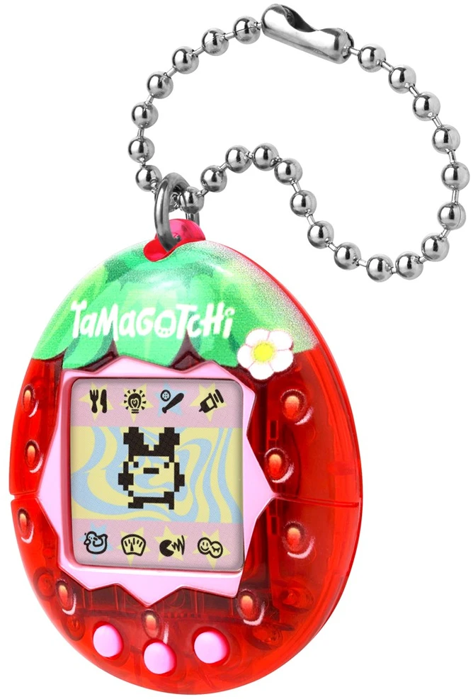 TAMAGOTCHI Interaktyvus skaitmeninis augintinis "Fresh Strawberry"