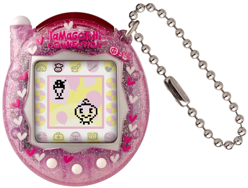Bandai TAMAGOTCHI CONNECTION - Rožinis GLITTER