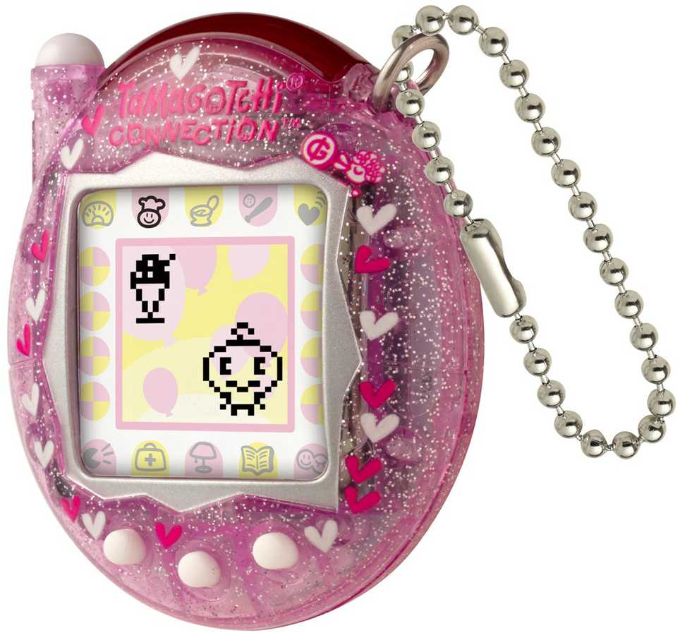 Bandai TAMAGOTCHI CONNECTION - Rožinis GLITTER