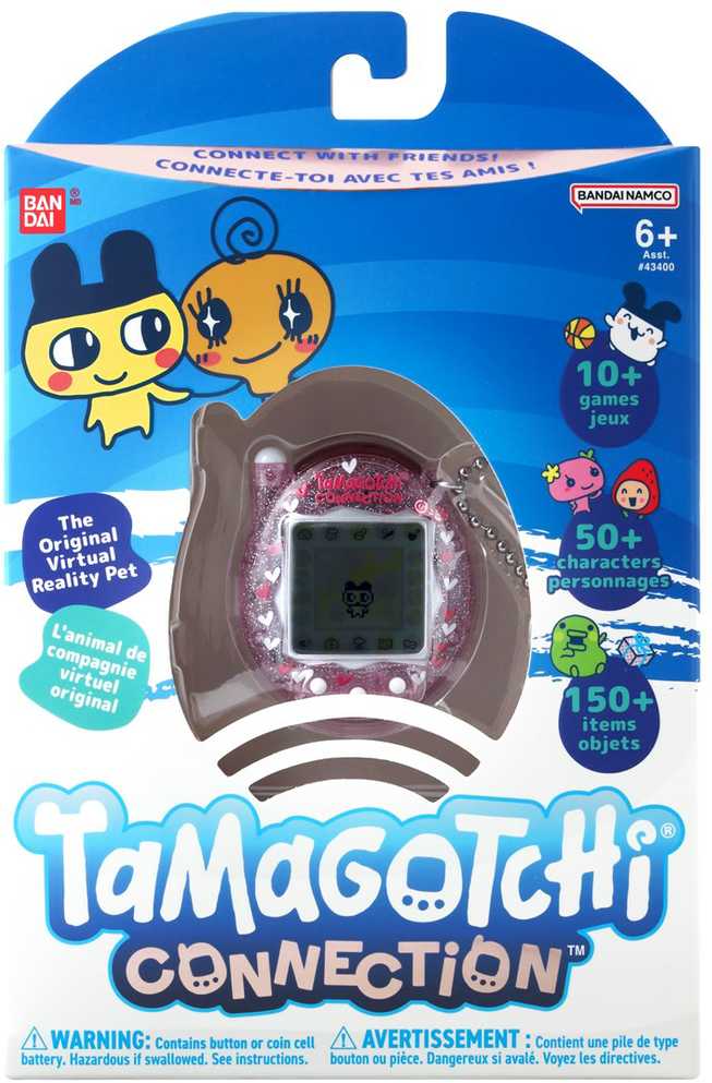 Bandai TAMAGOTCHI CONNECTION - Rožinis GLITTER