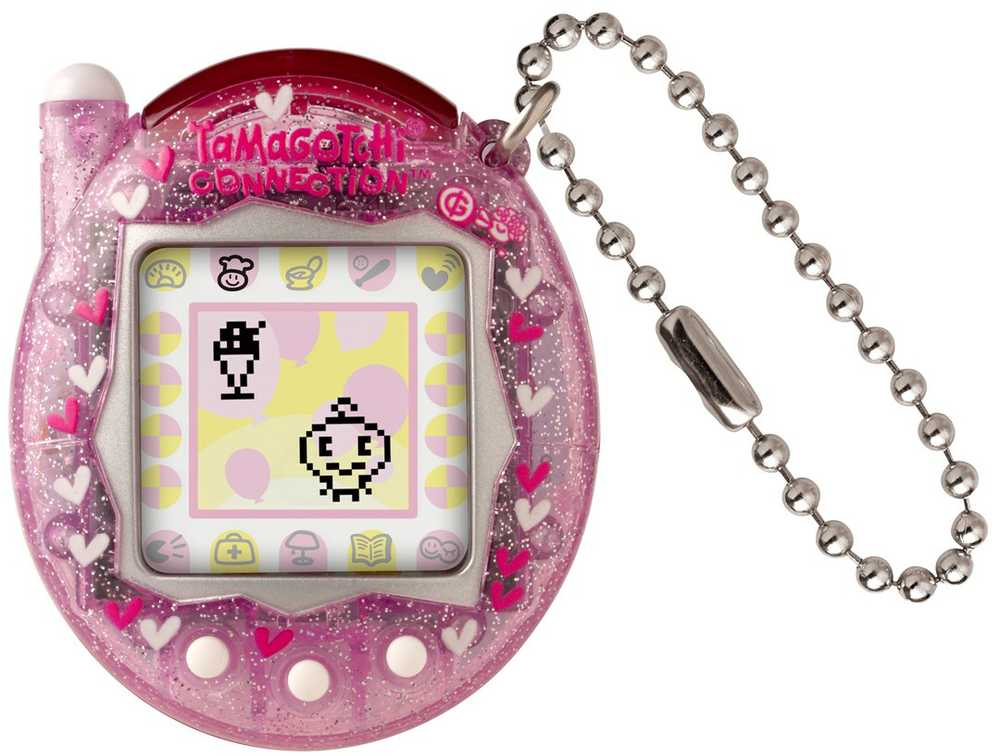 Bandai TAMAGOTCHI CONNECTION - Rožinis GLITTER