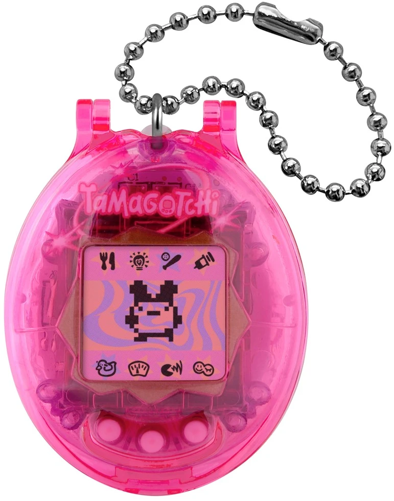 Bandai TAMAGOTCHI ORIGINAL WITH CASE - Rožinis