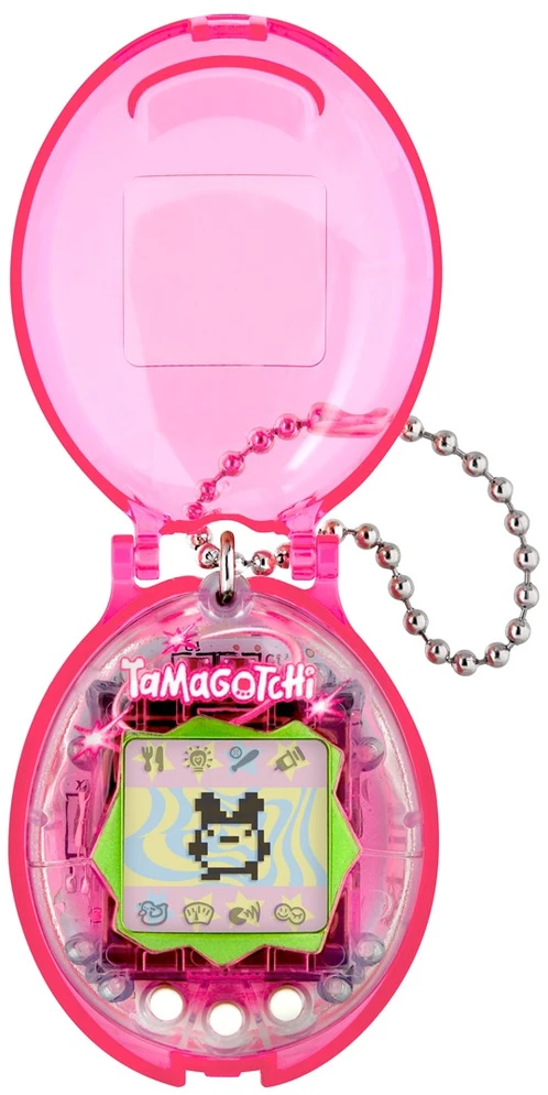 Bandai TAMAGOTCHI ORIGINAL WITH CASE - Rožinis