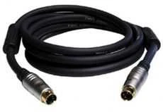 BANDRIDGE S-VIDEO M/M connecting cable, 24k Gold Plated contacts, 5.0m, PGV6605, Profigold