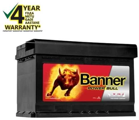 Banner 77Ah 700A 12V Power PRO akumuliatorius 278x175x190mm