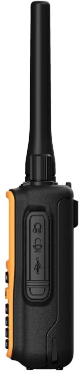 Baofeng UV-5R EU MINI USB-C Bluetooth VHF UHF Aviation Band Oranžinis Walkie-Talkie