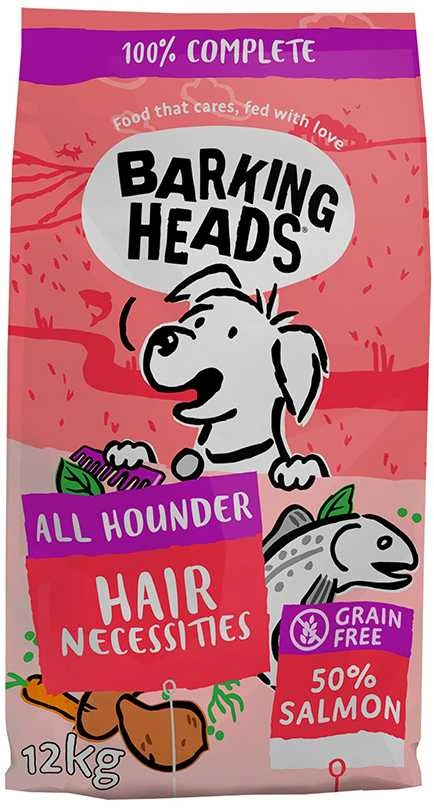 Barking Heads Hair Necessities lašiša paš šun su lašiša 2kg