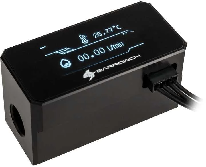 Barrow flow meter OLED – juodas