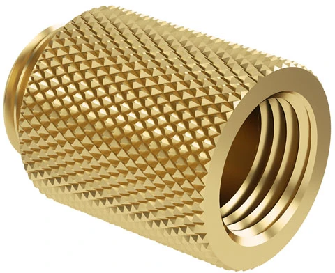 Barrow G1/4 inch extension straight MF 20 – auksinis