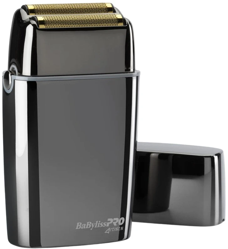 Mobili įkraunama plaukų skutimo mašinėlė BaByliss PRO Double Foil Metal Shaver Gunsteel FXFS2GSE