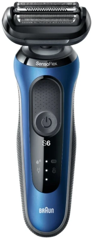 Barzdaskutė Braun Series 6 61-B4500cs Skustuvas Apkarpymo mašinėlė Juoda, Mėlyna