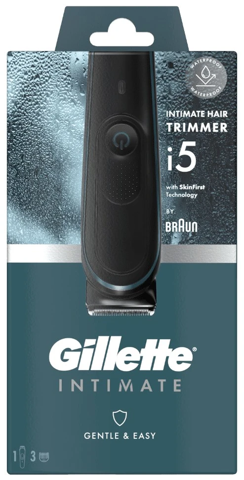 Gillette INTIMATE i5 Juoda Ličio-jonų (Li-Ion)