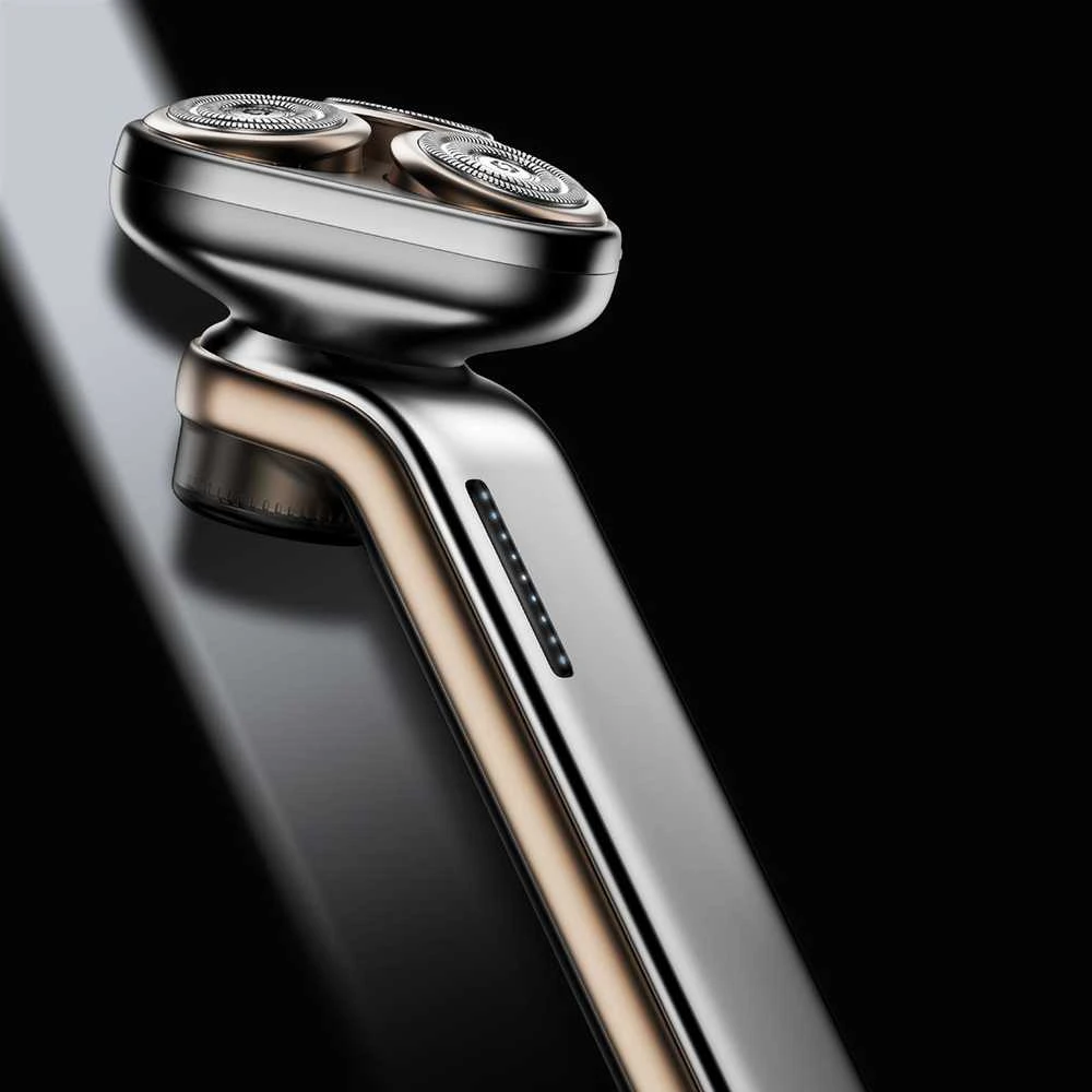 Metz Sword Shaver MZDF032, Titanium Gold - belaidė elektrinė barzdaskutė