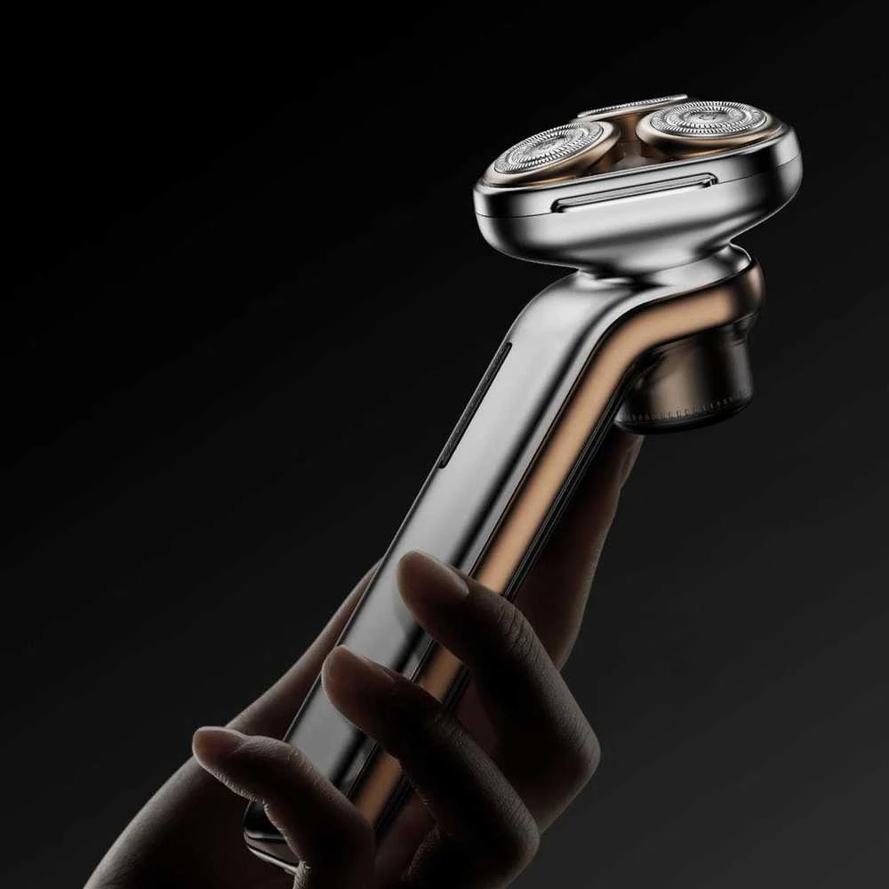Metz Sword Shaver MZDF032, Titanium Gold - belaidė elektrinė barzdaskutė