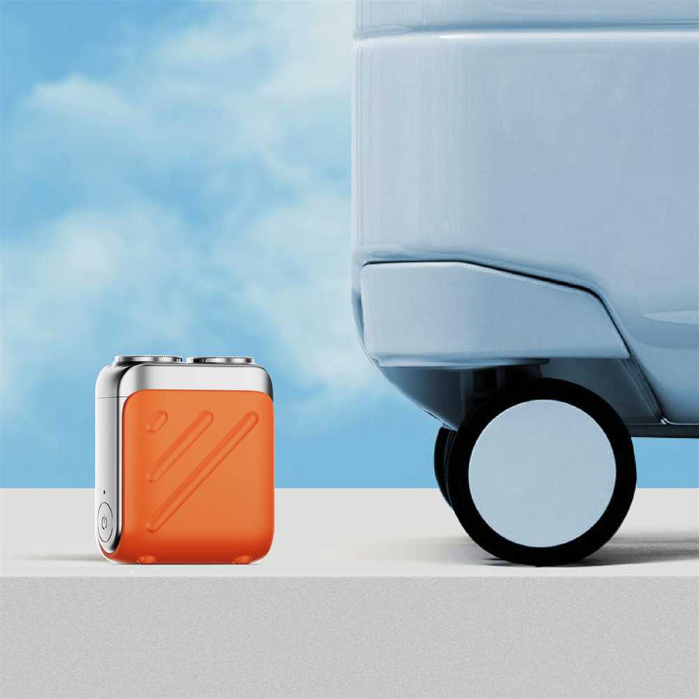 Barzdaskutė MZXZ021 Metz Traveller Shaver, Oranžinis.
