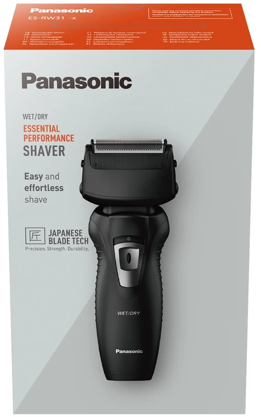 Barzdaskutė Panasonic | Skustuvas | ES-RW31-K503 | Veikimo laikas (maks.) 21 min | NiMH | sidabras