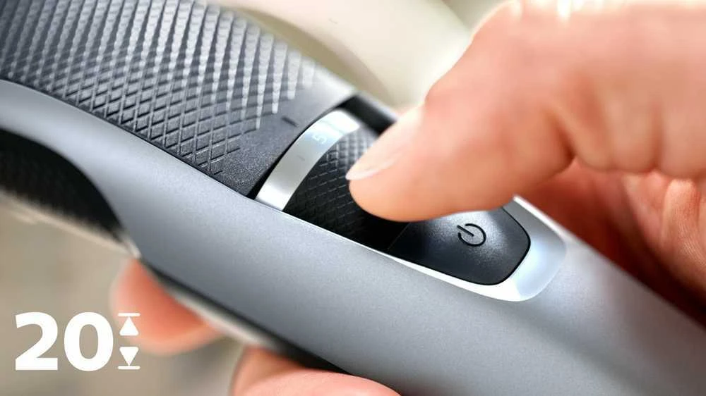 Philips Beardtrimer series 3000 Barzdos žoliapjovė BT3239/15, 0,5 mm tikslumo nustatymai, 90 min. naudojimas be laido / 1 val. įkrovimas