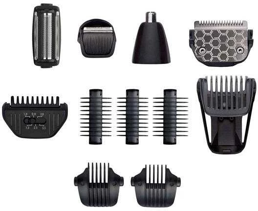 BABYLISS Multi Trimmer 11in1 MT860E Cordless, Wet & Dry, Juodas