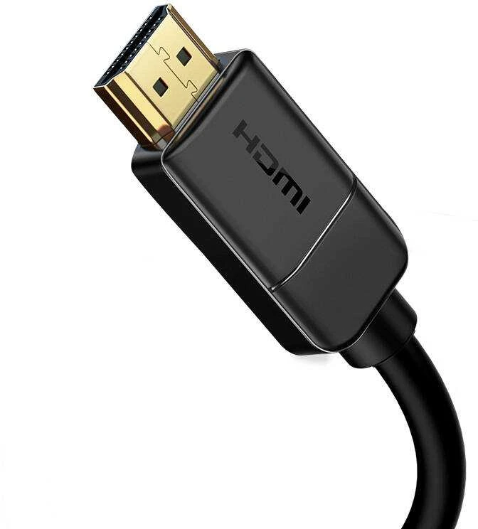 Kabelis HDMI-HDMI kištukai 1.0m (HDMI 2.0) juodas 4K 60Hz, BASEUS