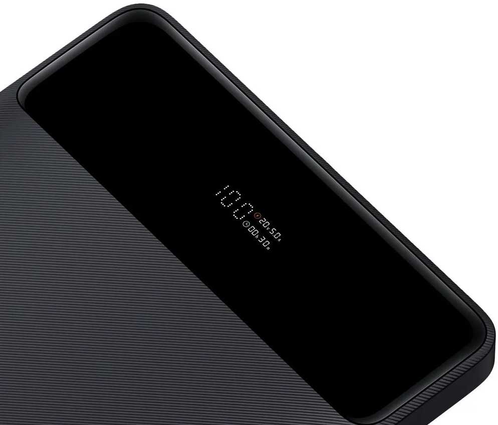 Powerbank Baseus Blade 20000mAh 100W (juoda)