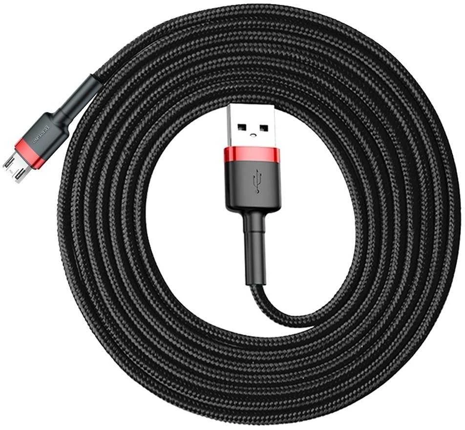 Baseus USB MicroUSB pakrovimo laidas | 1,5A/2m