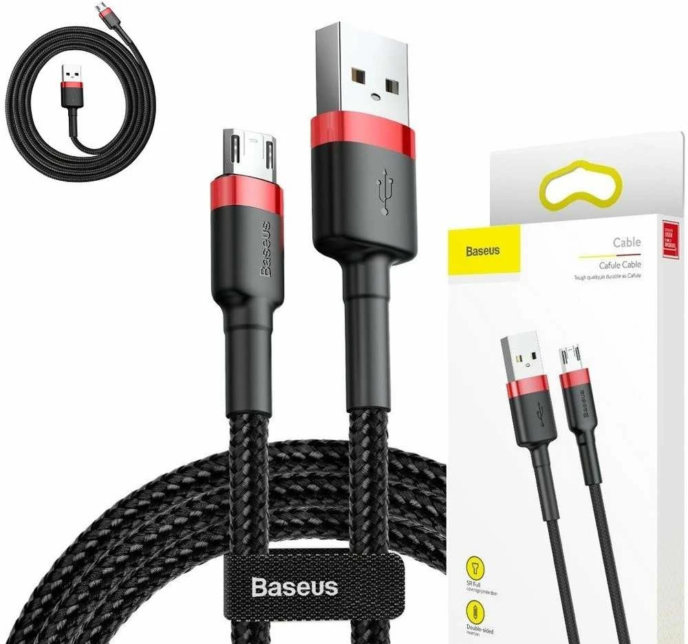 BASEUS USB A - microUSB laidas, 1m