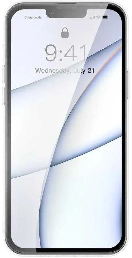 Baseus matinio stiklo dėklas, skirtas iPhone 13 Pro Max (skaidrus)