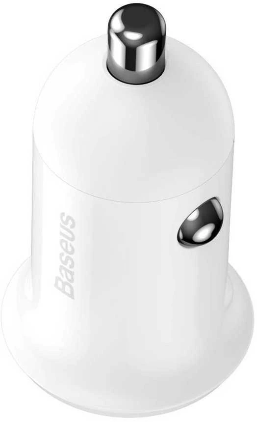Automobilinis įkroviklis Baseus Grain Pro 2x USB 4.8A - Baltas