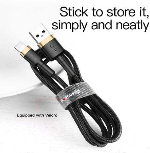 Baseus USB Iphone pakrovimo laidas | 2A/3m