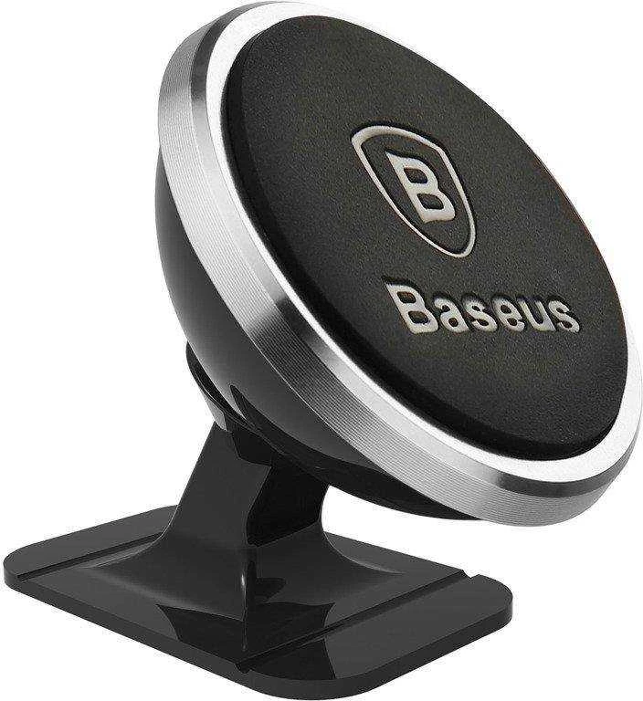 Baseus Magnetic automobilinis laikiklis išmaniajam telefonui (sidabrinis)
