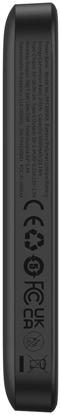 Mini Wireless PowerBank 20W Baseus - juodas