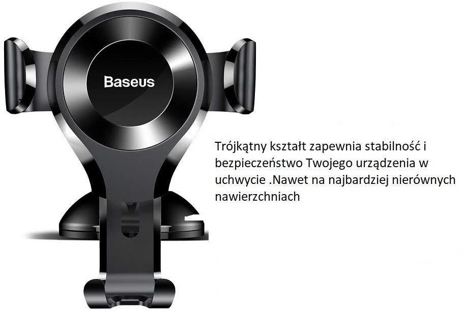 Laikiklis Baseus Osculum 37950 sidabrinis