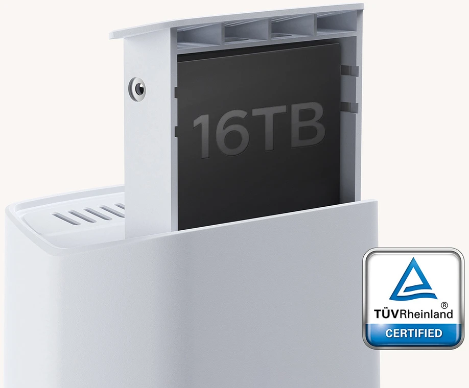 Baseus N1 Plus 2K lauko kamerų rinkinys (baltas)